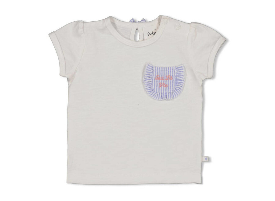 T-shirt 'Sea la vie' - Off white