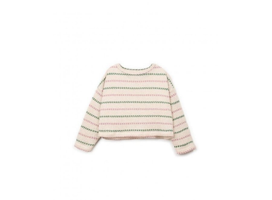 Striped jersey sweater - Sculpture