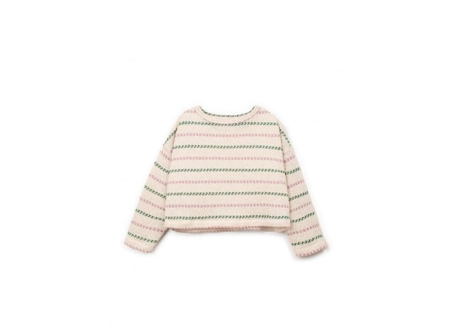 Striped jersey sweater - Sculpture