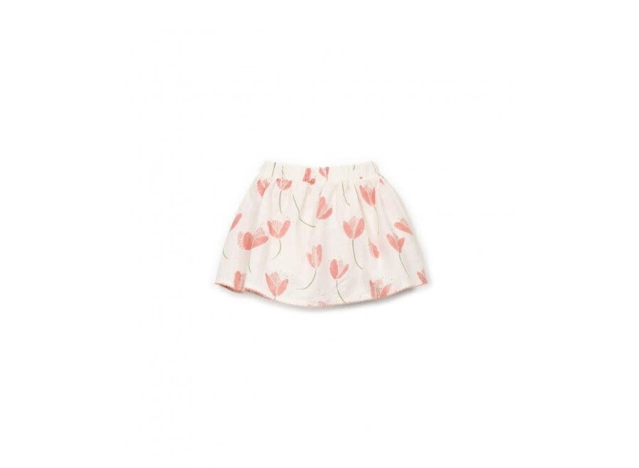 Printed woven skort - Bio resin