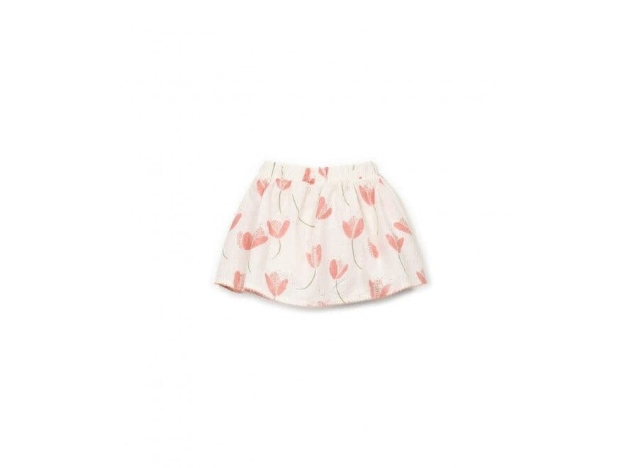 Printed woven skort - Bio resin