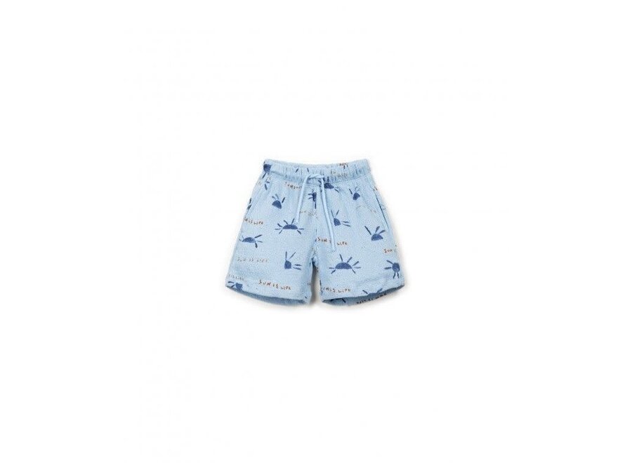 Printed embellished jersey shorts - Copenhaga