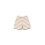 Striped jersey shorts - Sew