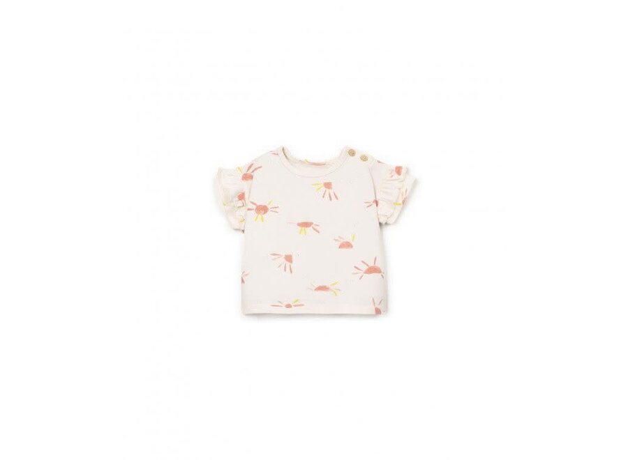 Anti-UV printed jersey T-shirt - Bio resin