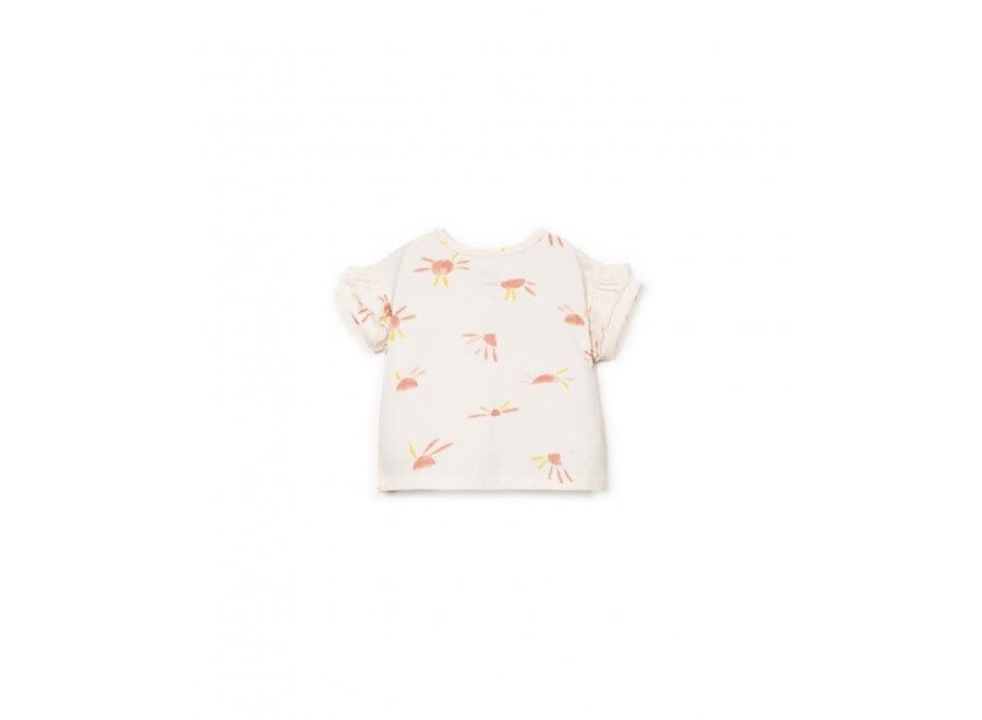 Anti-UV printed jersey T-shirt - Bio resin