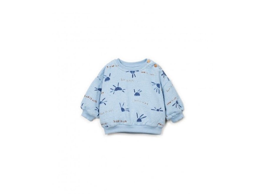 printed embellished jersey sweater - Copenhaga