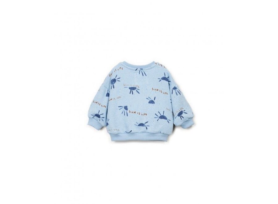 printed embellished jersey sweater - Copenhaga