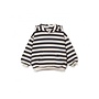 Striped jersey sweater - Waste