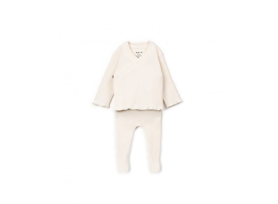 Sweater & ribbed trousers set