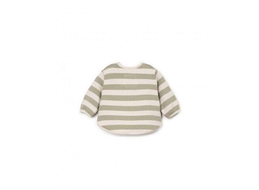Striped jersey sweater - Texture