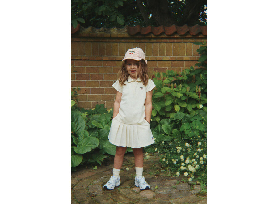 Ellie bow cap - Amour stripe