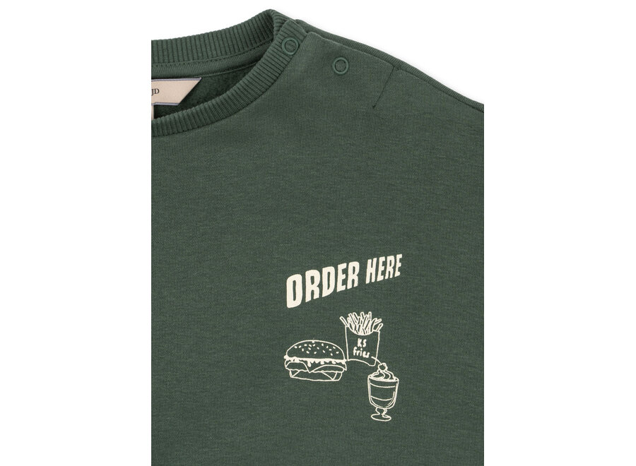 Lou sweatshirt - Cilantro