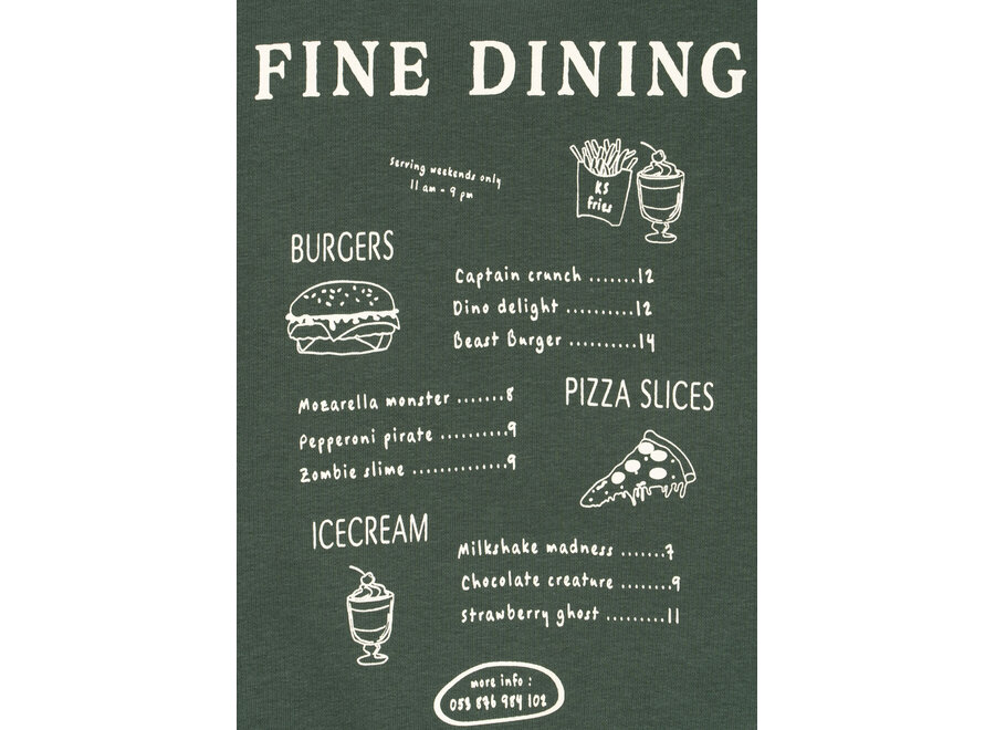 Lou sweatshirt - Cilantro