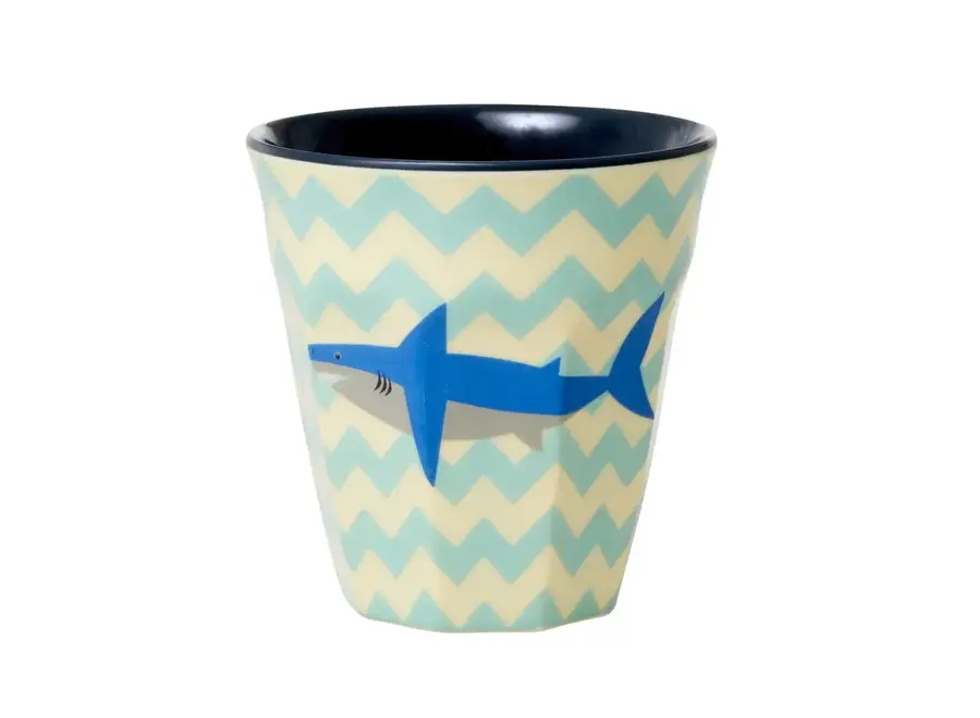 Melamine beker - Haai print