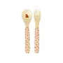 Melamine spoon and fork - Fairy tale print