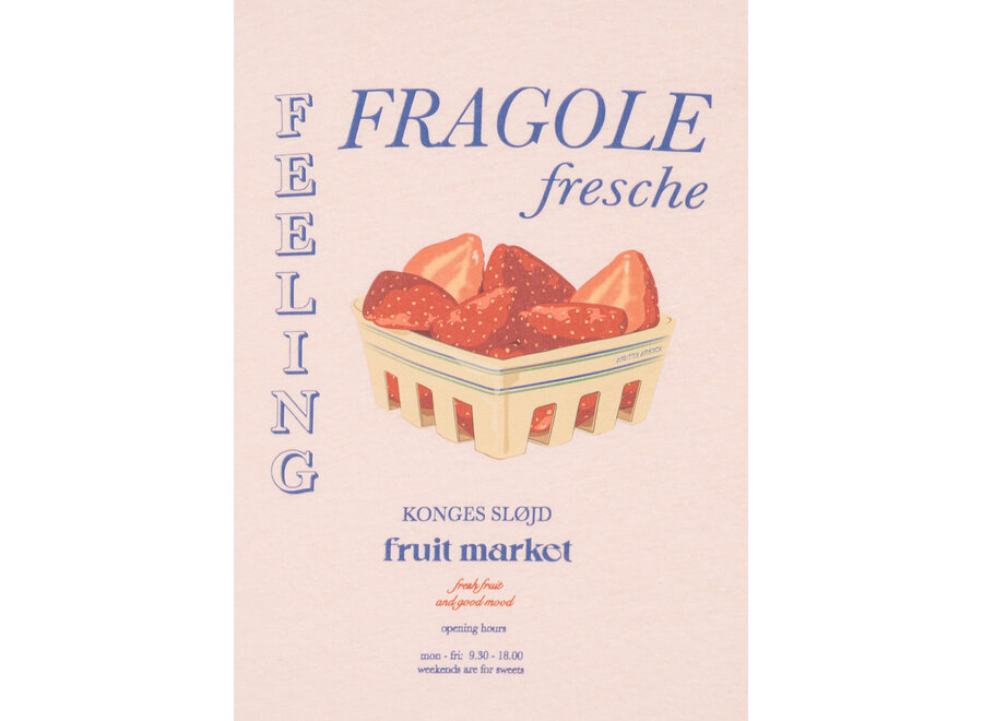 Era tee - Creole pink