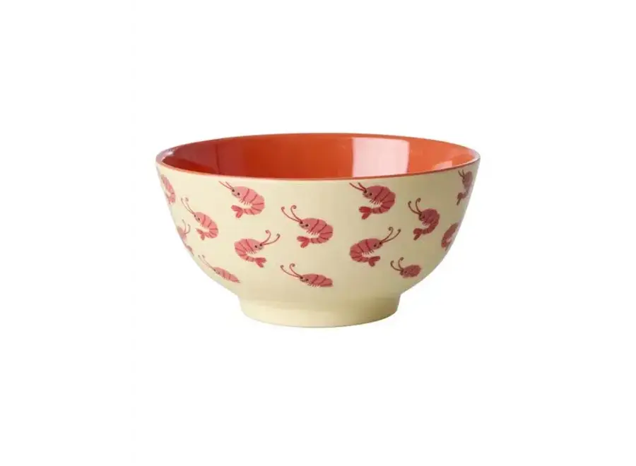 Melamine bowl - New shrimp print