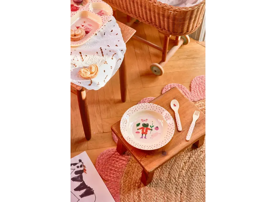 Melamine kidsbowl - Fairytale print