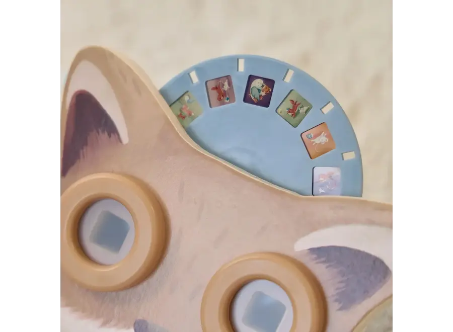 Houten verhalenkijker - Forest friends