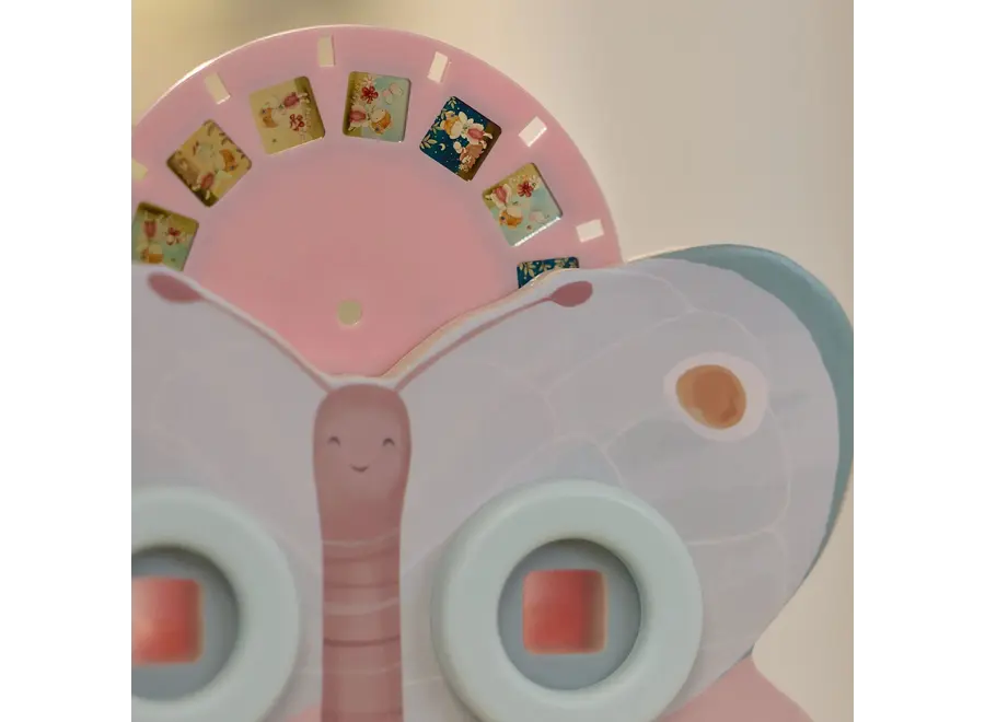 Houten verhalenkijker - Fairy friends