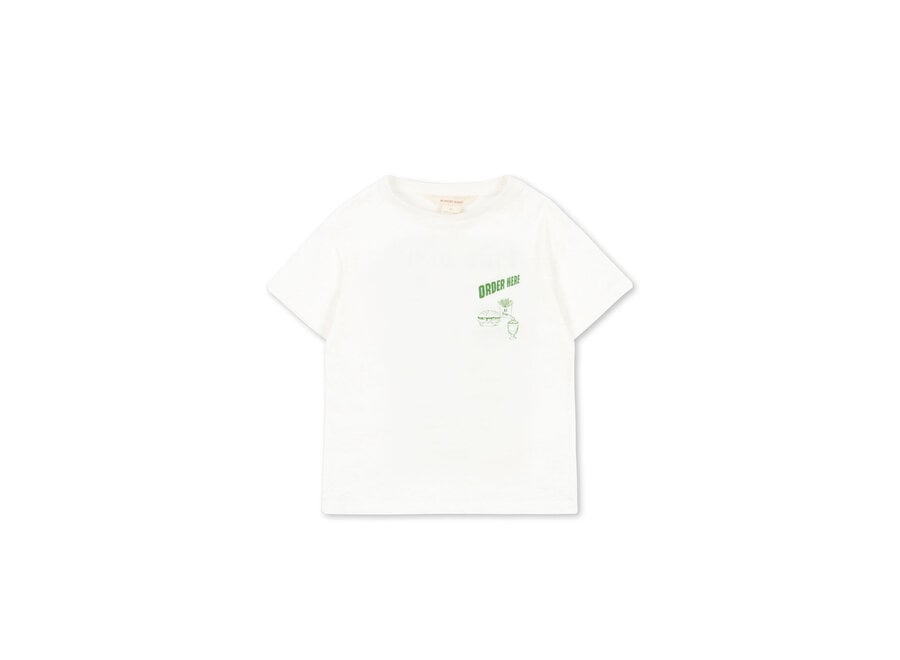 Era tee - Off white/ Fine dining