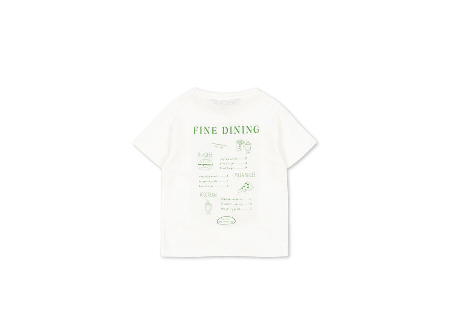 Era tee - Off white/ Fine dining