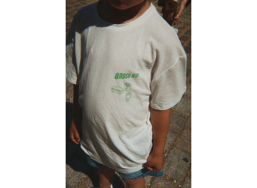 Era tee - Off white/ Fine dining