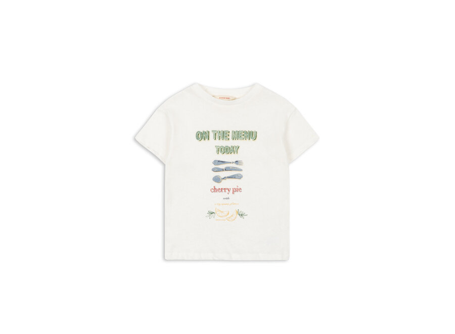 Era tee - Off white/ On the menu