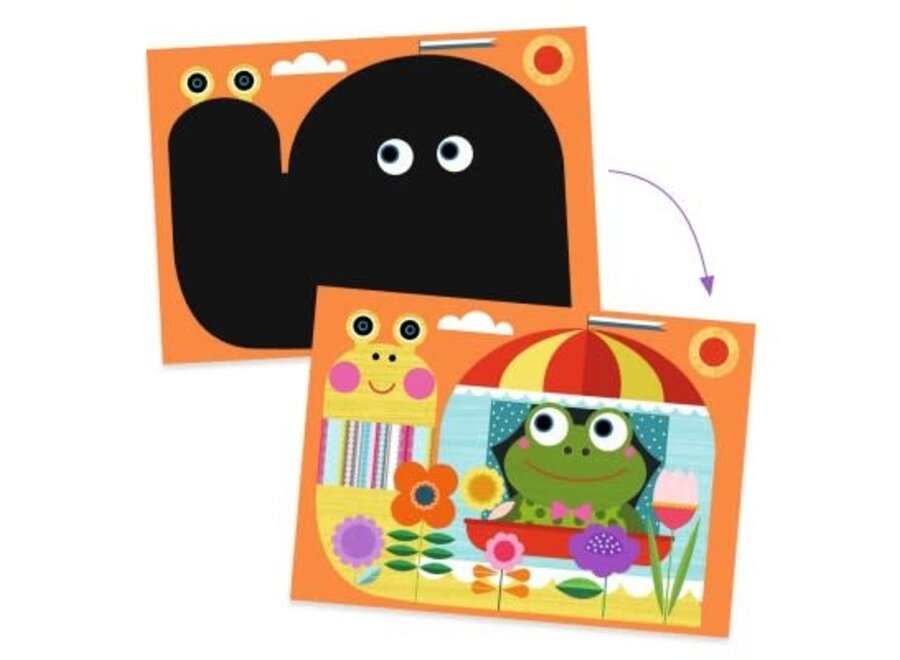 Scratch cards for little ones - It's fun to discover