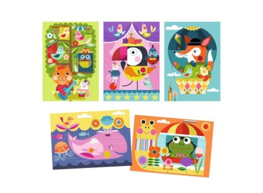 Scratch cards for little ones - It's fun to discover