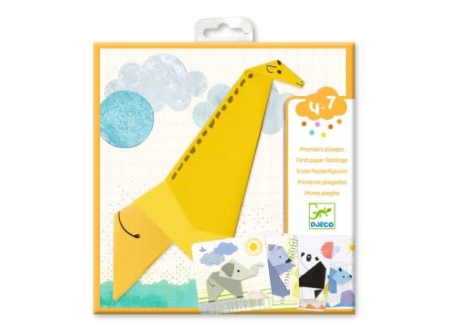 My first paper foldings - Animals