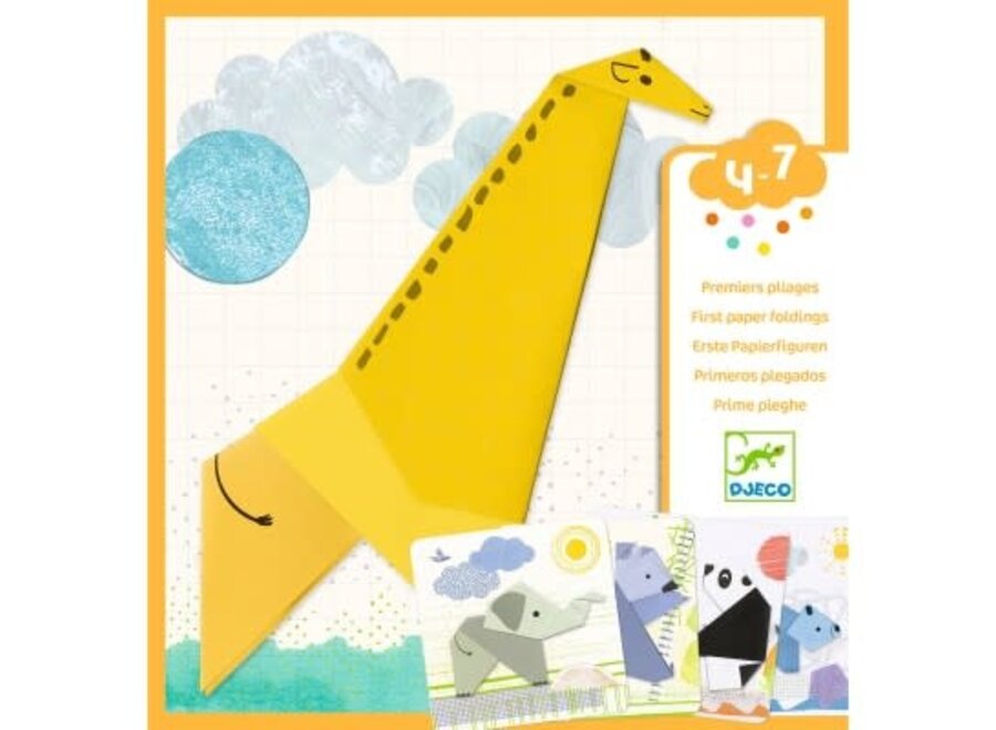 My first paper foldings - Animals