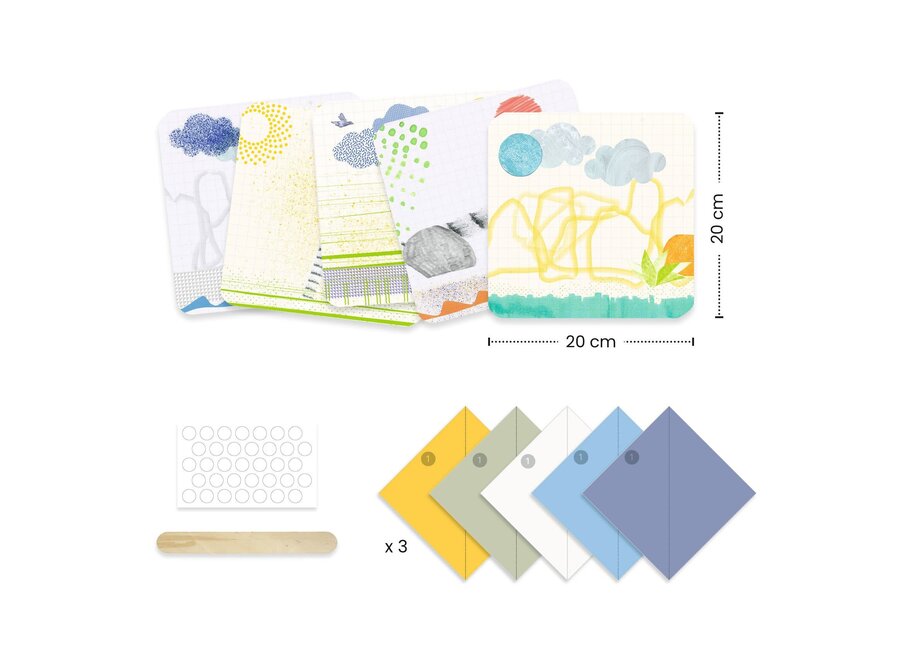 My first paper foldings - Animals