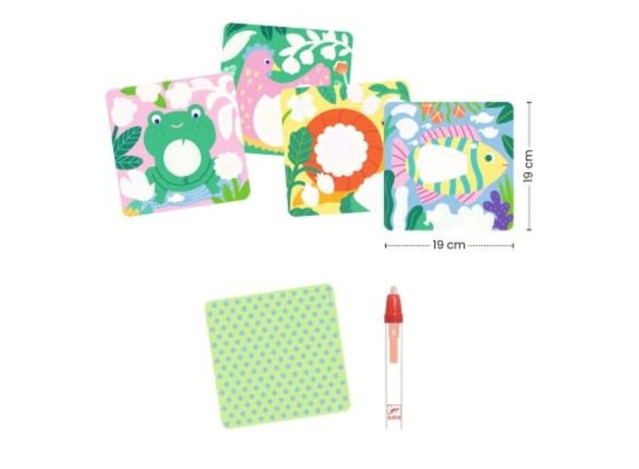 Magische kleuren - Peekaboo! babydieren