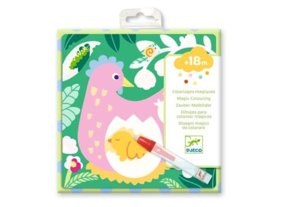 Magische kleuren - Peekaboo! babydieren