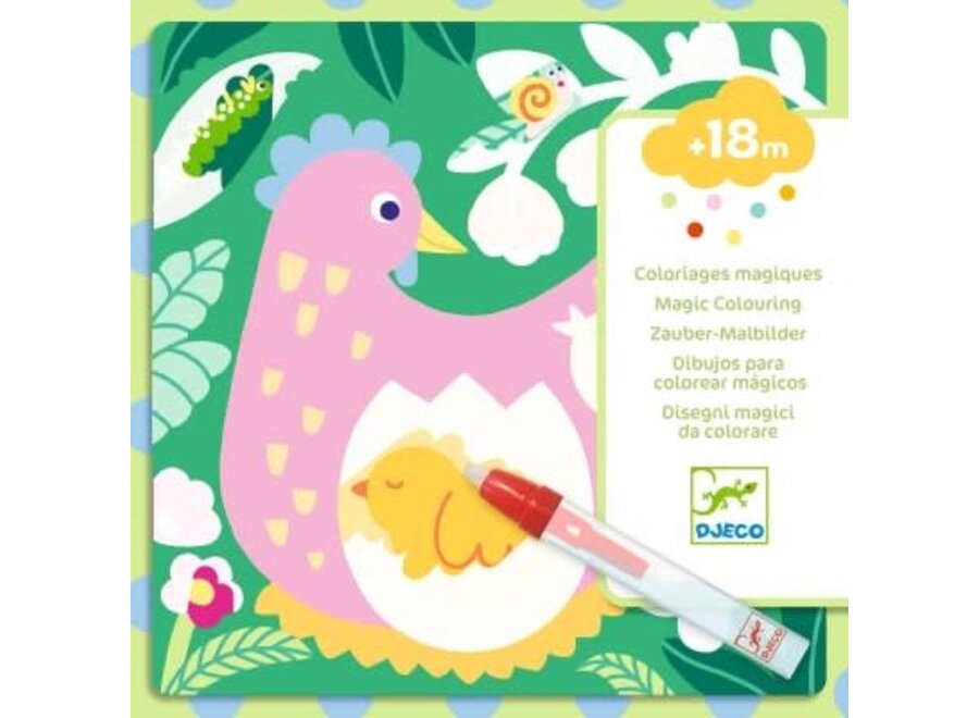 Magische kleuren - Peekaboo! babydieren