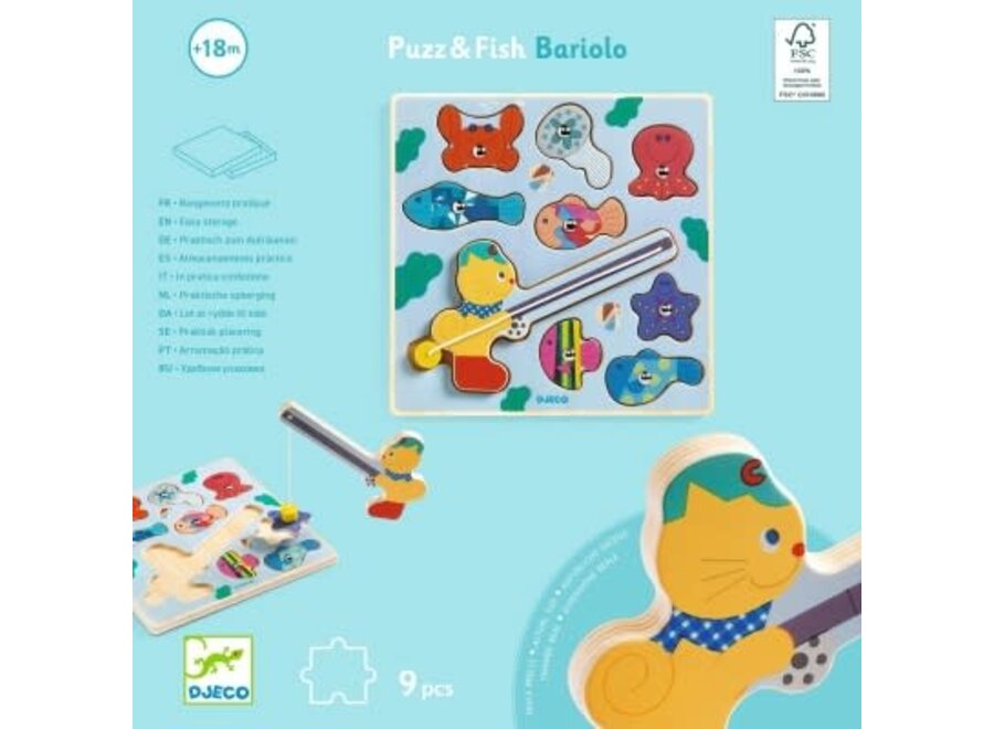 Puzz & Fish 2-in-1 - Bariolo