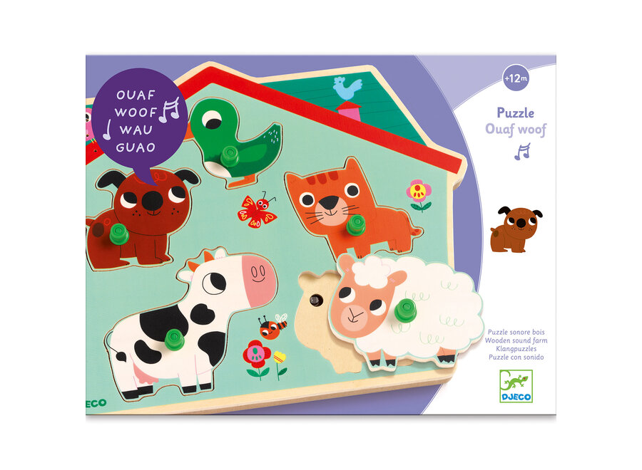 Sound puzzle - Ouaf woof