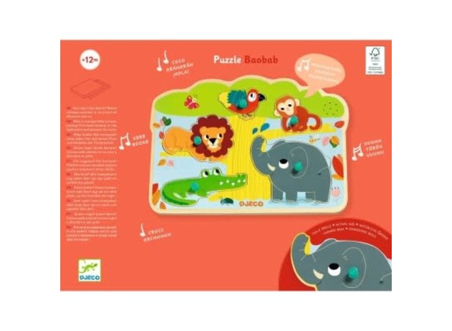 Sound puzzle - Baobab
