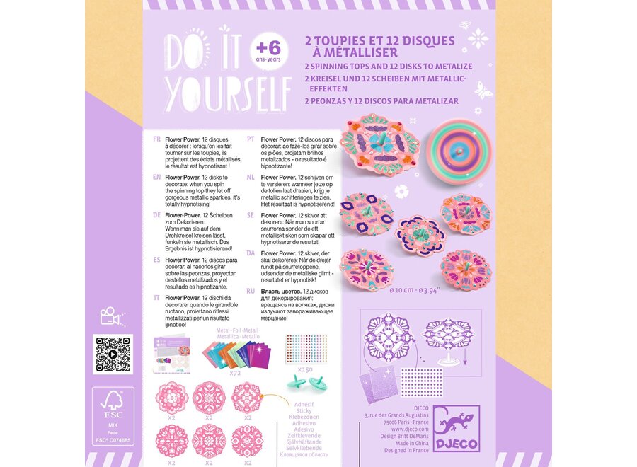 DIY tollen - Flower power