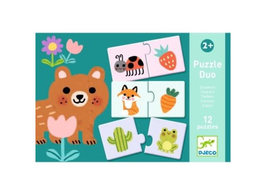 Puzzel duo - Kleuren
