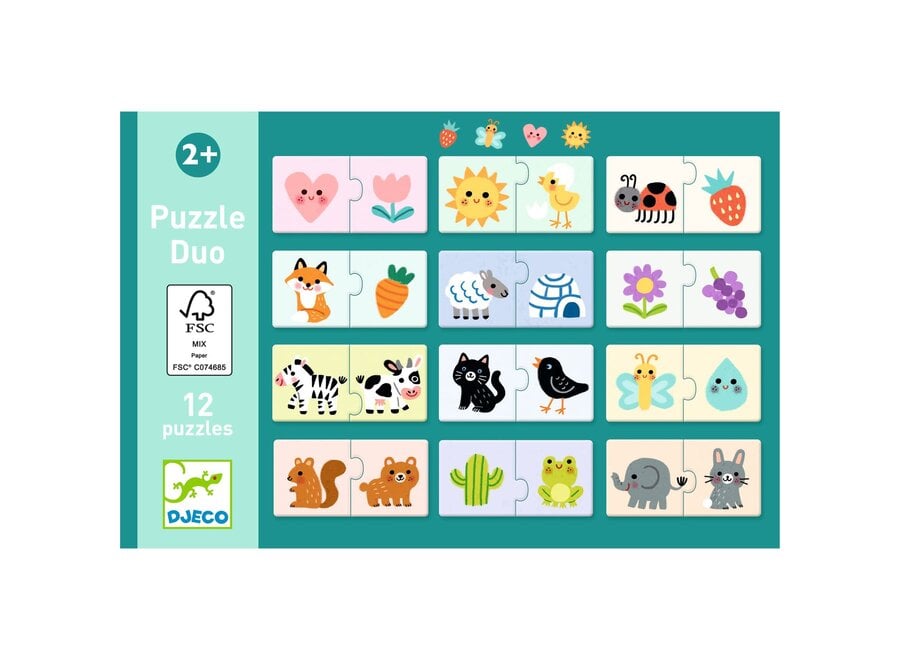 Puzzel duo - Kleuren