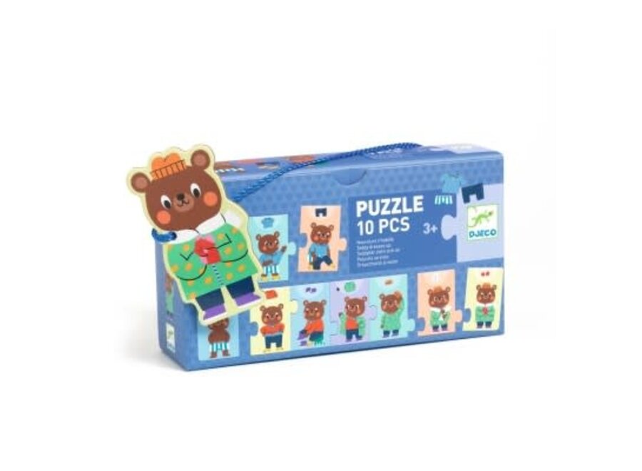 Puzzel trio - Teddy dresses