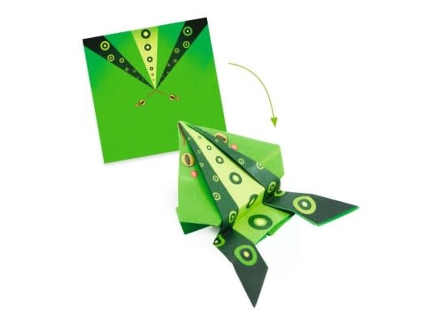 Origami - Jumping animals