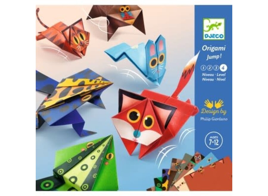Origami - Jumping animals