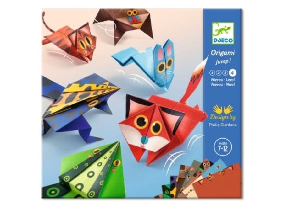 Origami - Jumping animals