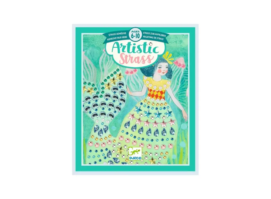 Artistic strass - Watery waves