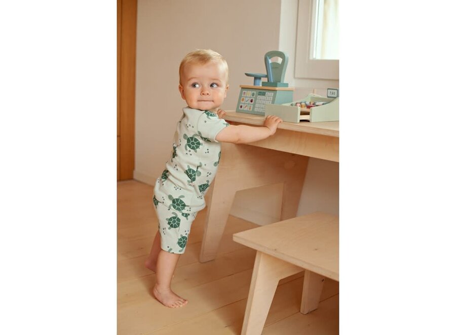 Baby pyjama mint - Timmy turtle