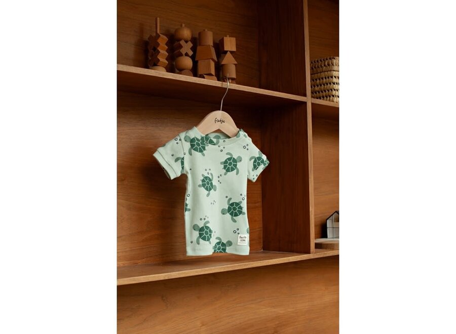 Baby pyjama mint - Timmy turtle