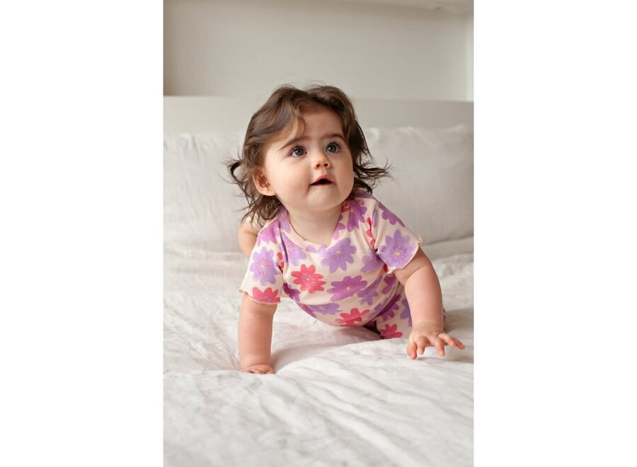 Baby pyama lila - Bibi bloom